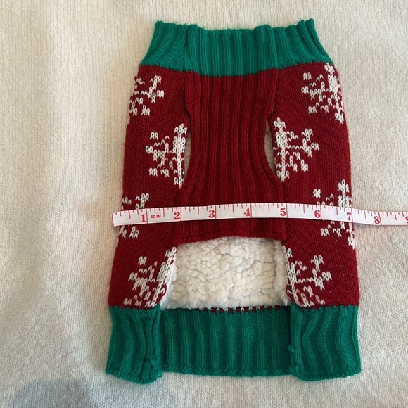 Dog/Puppy — Christmas Sweater with Sherpa inside - Picture 5 of 10